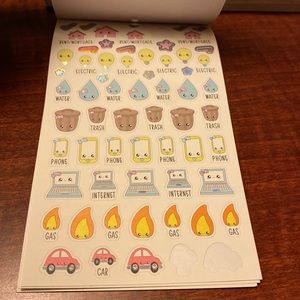 Kawaii planner stickers 💜